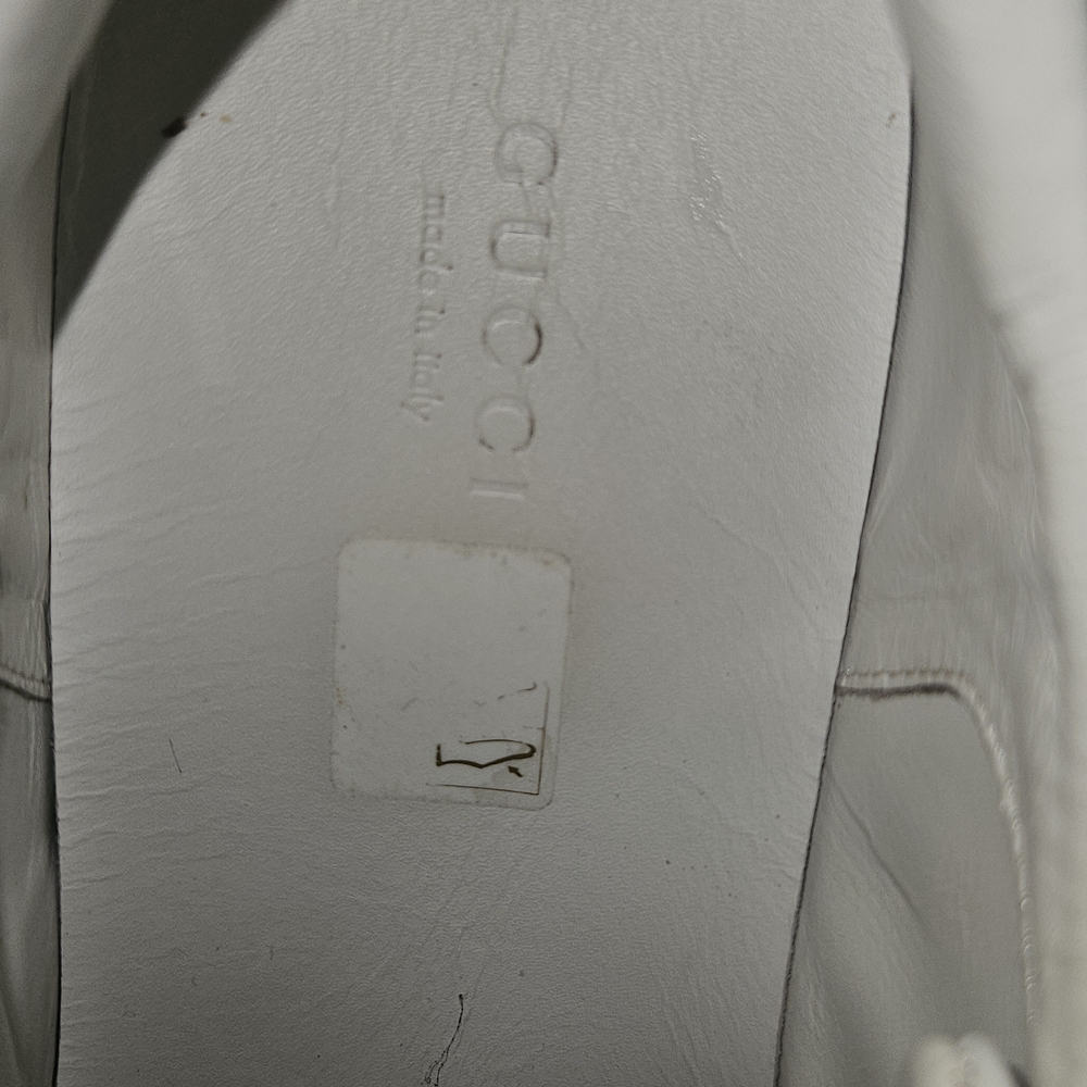 Gucci White Sneakers with Spikes - Picture 4 of 16